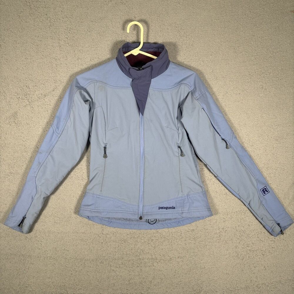 Patagonia Worn Wear Scythe Jacket Women Size XS Lavender Fleece Lined